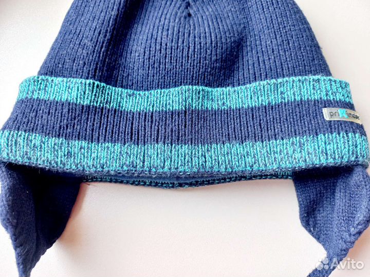 Шапка зимняя на мальчика 52-54