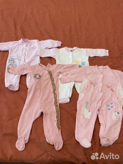 Вещи пакетом на девочку