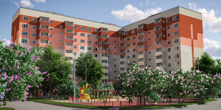 2-к. квартира, 58,8 м², 3/10 эт.