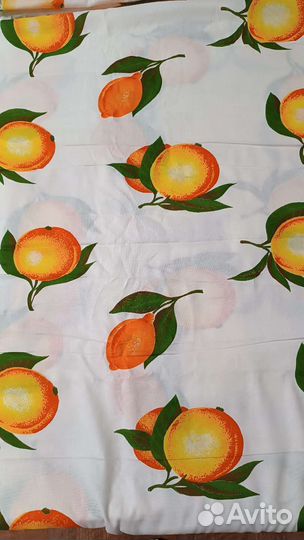 Ткань отрез хлопок разноцветный 12 метров