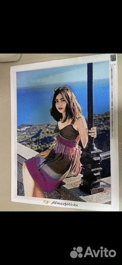 Алмазная мазайка по фото.изготовление и сборка