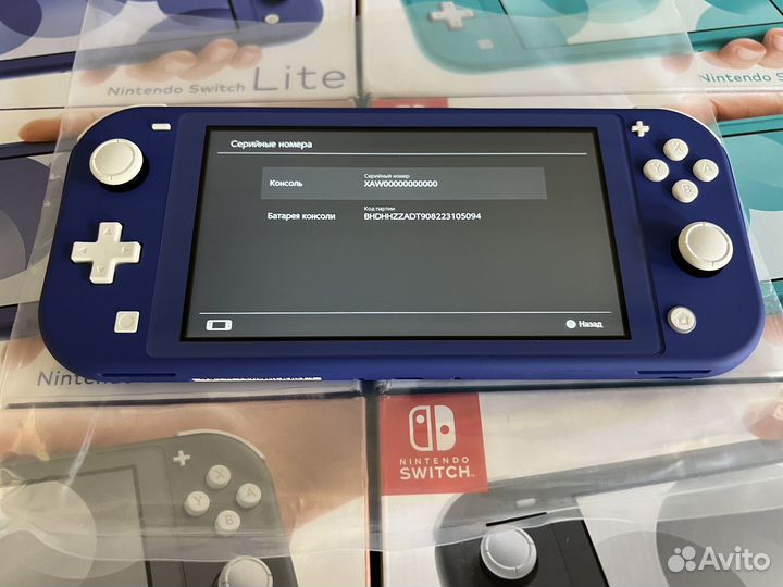 Nintendo switch lite прошитая чип (NEW)