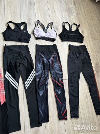 Спортивная одежда для фитнеса nike adidas puma