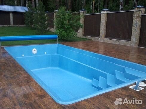 Бассейн 3х6х1,5 из полипропилена