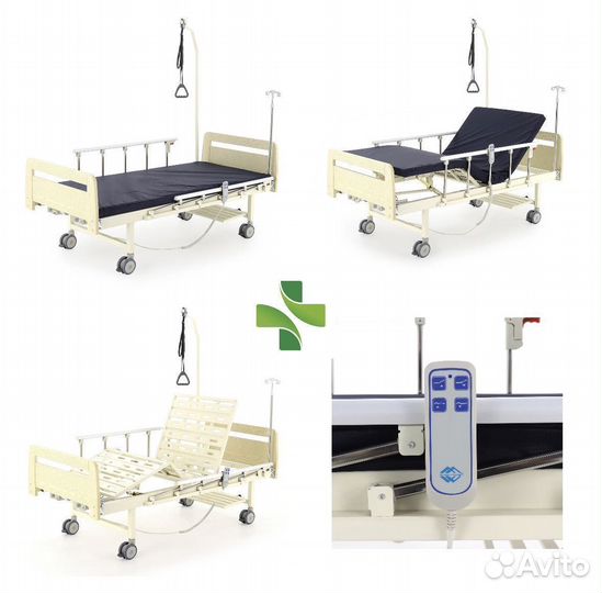 Кровать для лежачих больных с пультом
