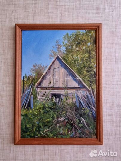 Картина маслом пейзаж