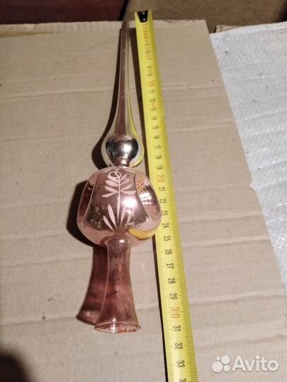 Наконечник на ёлку пика СССР