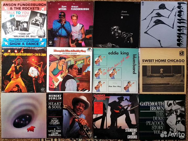 Винил фирменный blues