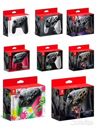 Джойконы и джойстики на Нитендо Свитч