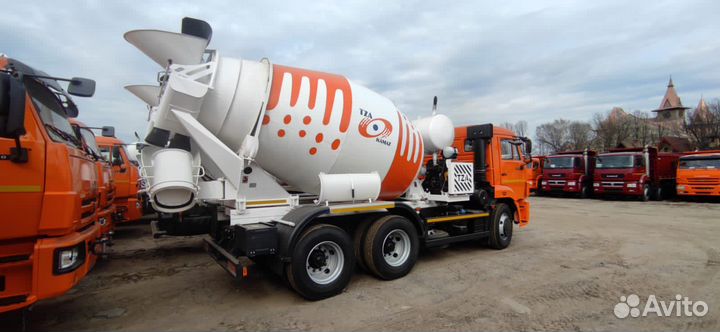 Автобетоносмеситель КамАЗ 65115, 2023
