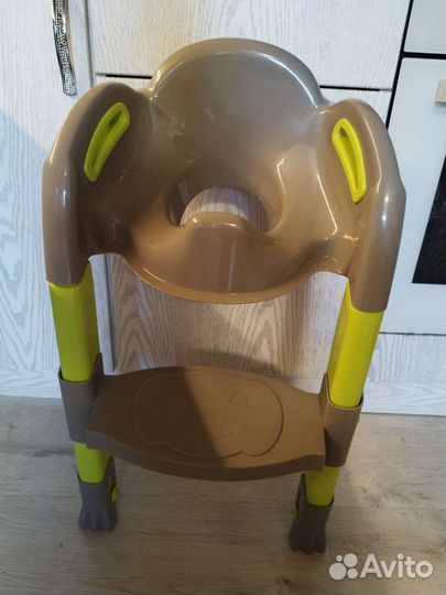 Детская сидушка на унитаз со ступенькой