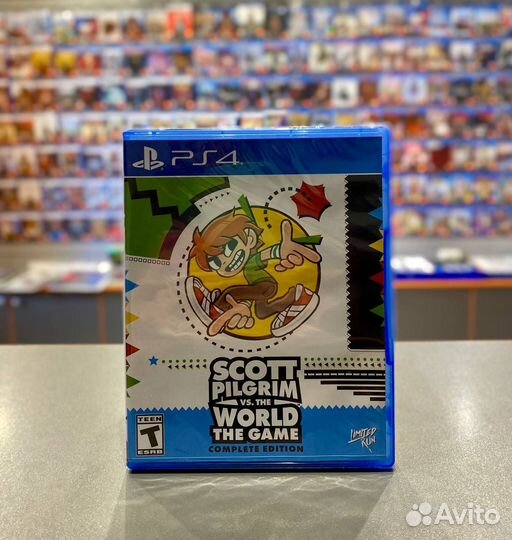 Scott Pilgrim vs. the world PS4 - Limited Run. Нов
