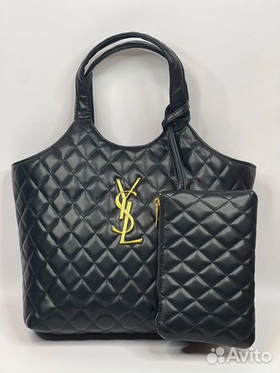 Cумка женкая Saint Laurent черная большая новая