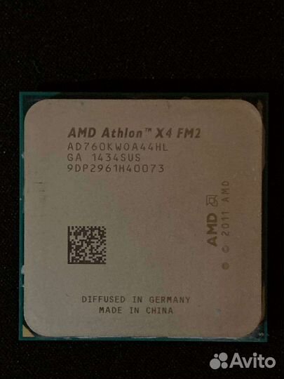 Процессор AMD x4 fm 2