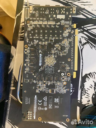 Видеокарта rx580 4gb msi