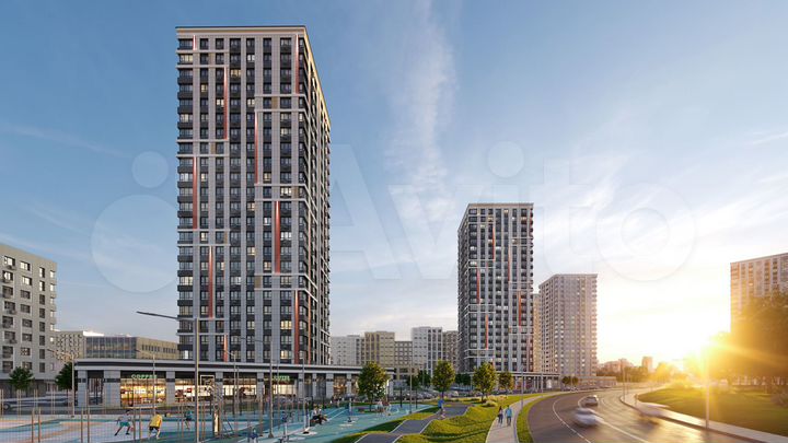 2-к. квартира, 64,8 м², 8/15 эт.