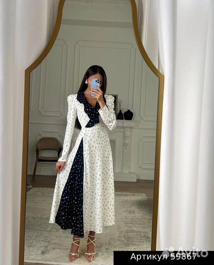 Платье женское макси