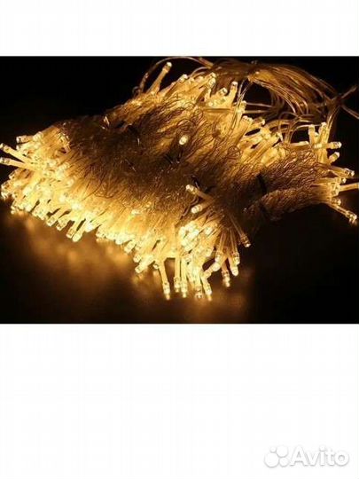 Новая новогодняя гирлянда на окно 3 на 2 метра