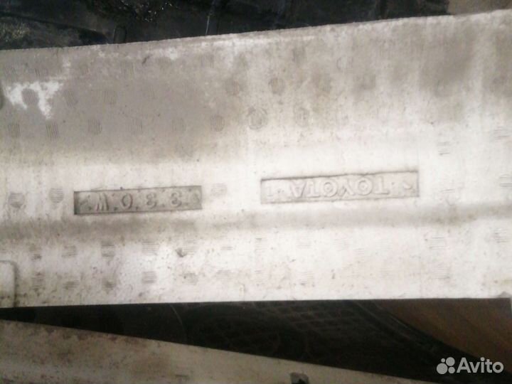 Усилитель заднего бампера с абсорбером