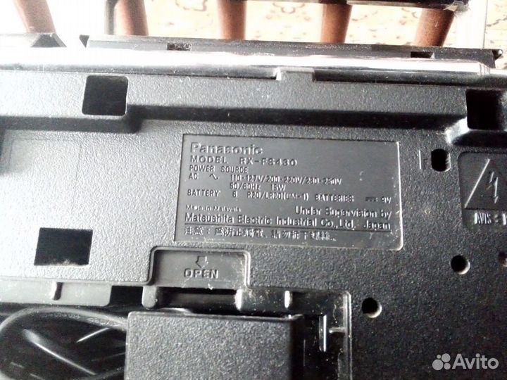 Магнитола panasonic rx es 430