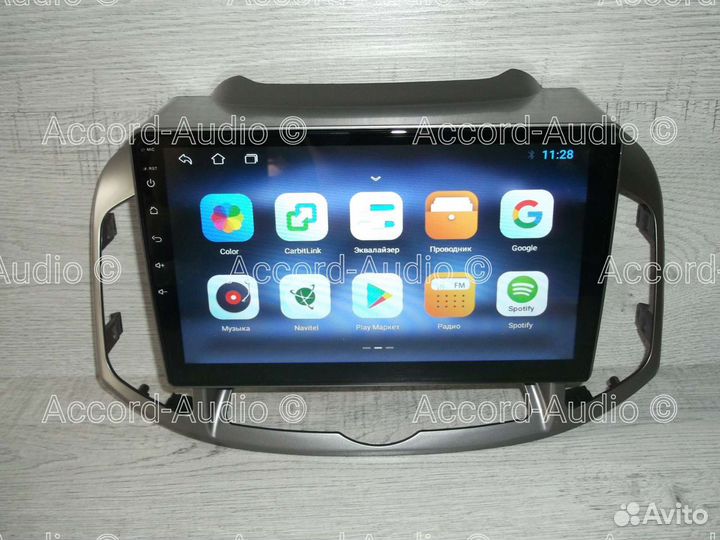 Магнитола 2DIN Chevrolet Captiva Android с камерой