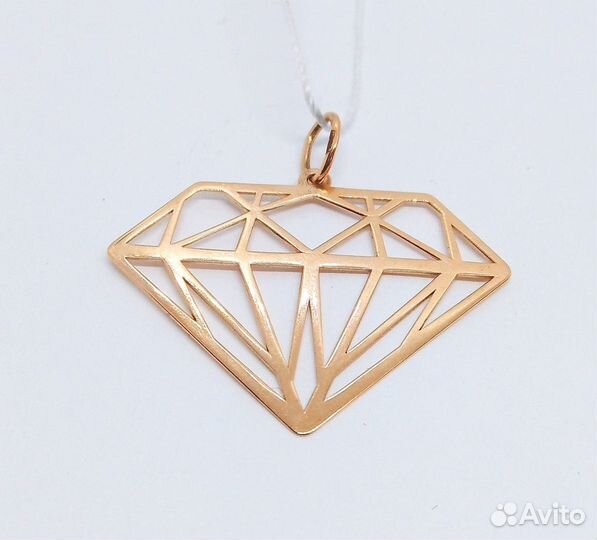 Золотая подвеска