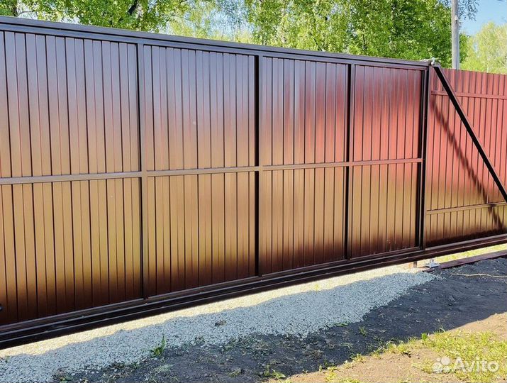 Откатные ворота