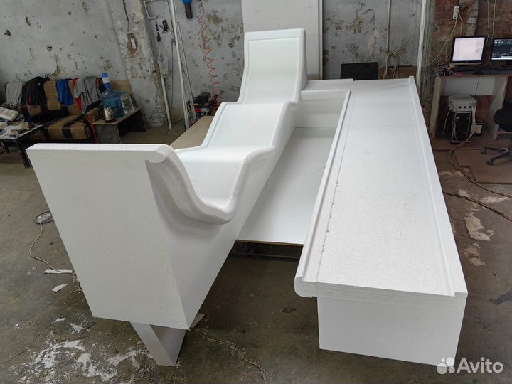 Мебель в хамам. Потолок, скамьи, лежаки для хамама