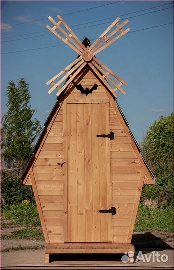 Дачный туалет с установкой BAG338