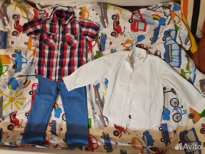 Рубашка и брюки 92 98 на мальчика