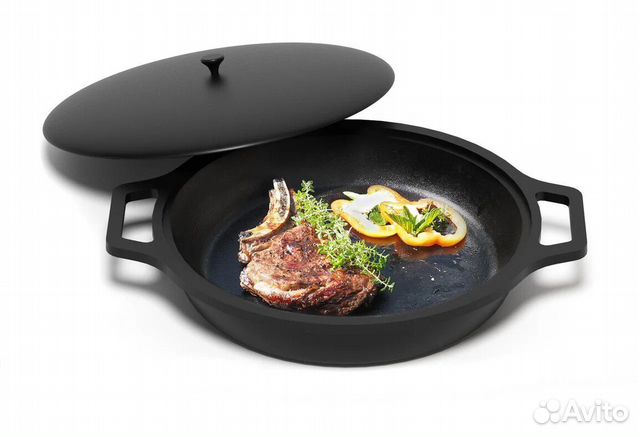 Чугунная посуда для приготовления на огне