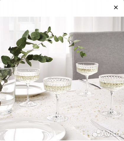 Бокалы для шампанского IKEA