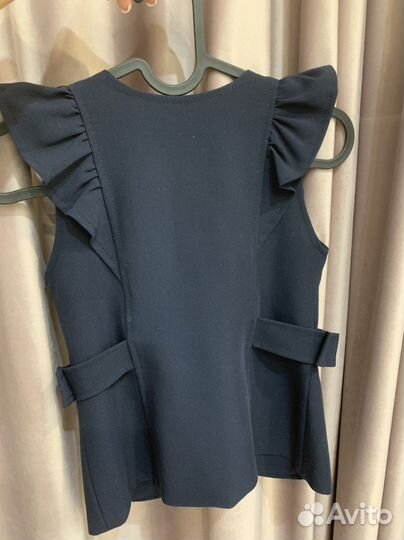 Школьная форма - жилет, р. 134, синий