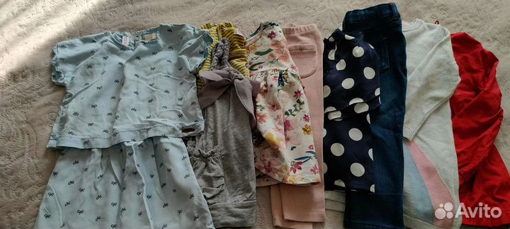 Детские вещи пакетом 1-2 года
