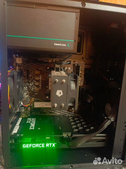 Игровой пк Ryzen 5 4500/RTX 3060 12gb/16gb/m2 ssd