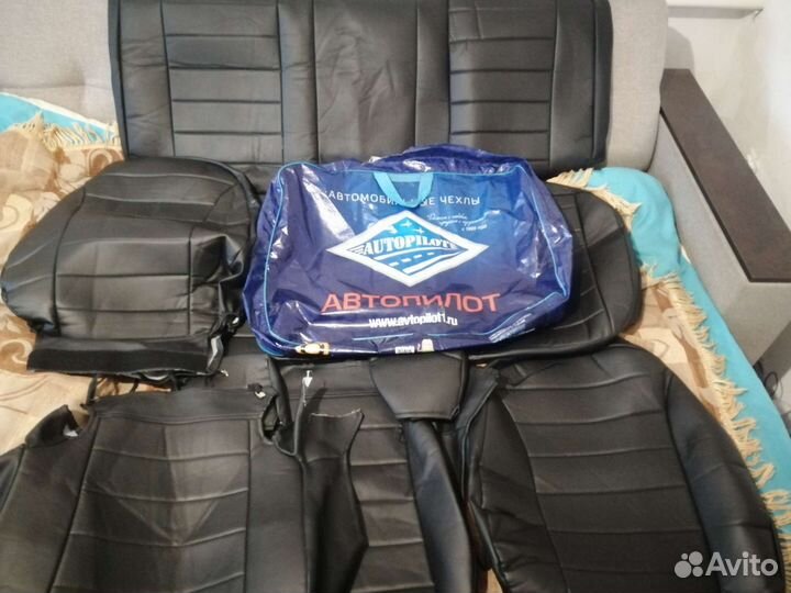 Чехлы автопилот для Рено логан 2. solaris, kia rio