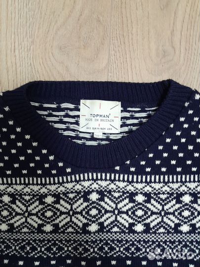 Свитер новогодний Topman