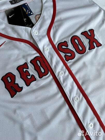 Рубашка мужская MLB Boston Red Sox Ortiz 35