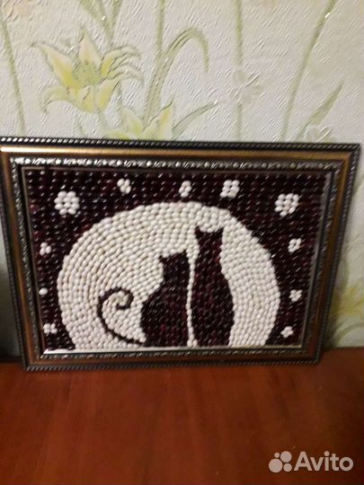Картины из фасоли