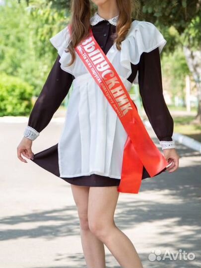 Школьный фартук и платье