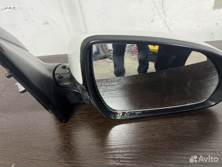 Боковое зеркало на hyundai solaris правое