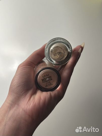 Тональные крема MAC и NYX