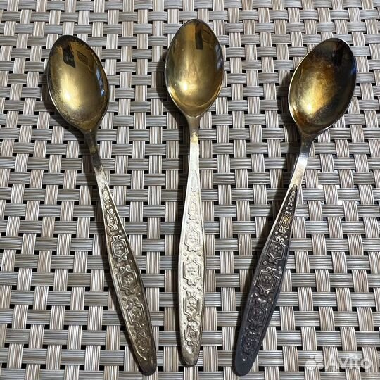 Чайные ложки мельхиор СССР
