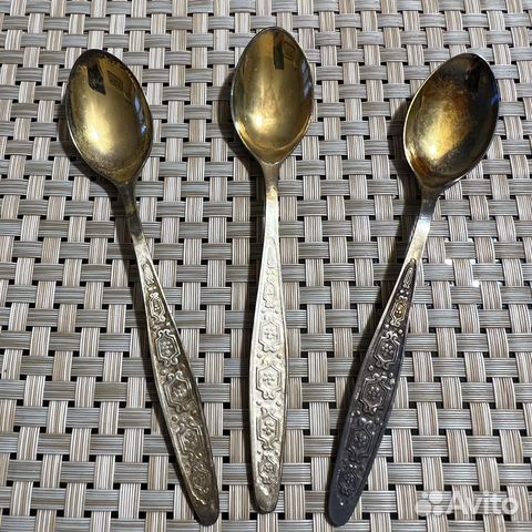 Чайные ложки мельхиор СССР