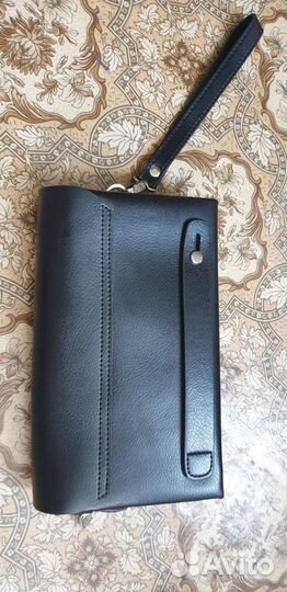 Мужской кожаный клатч