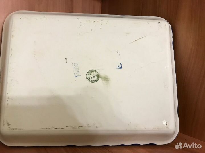 Гжель- Блюдо, сувениры, турка, чайник