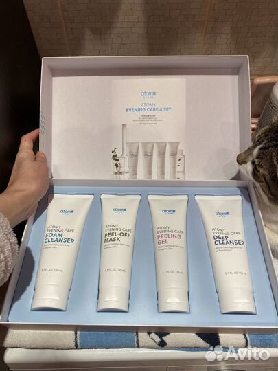 Набор ухода за лицом пенка, пилинг, маска