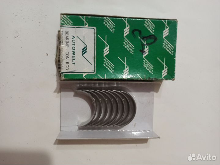 Вкладыши коренные и шатунные Toyota 1e, 2e, 4e