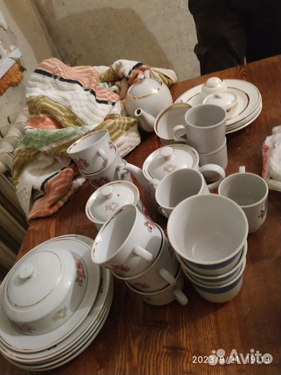 Набор столовой посуды СССР