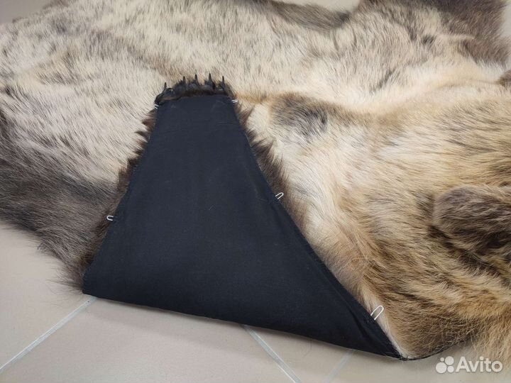 Ковер б/у искуственный медведь